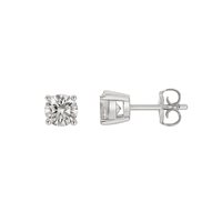 Boucles d'oreilles Idee Preziose dal 1987 Femme in Or blanc Diamante IP.OK18B/28D